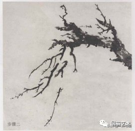 梅花$分享几组写意梅花创作示范