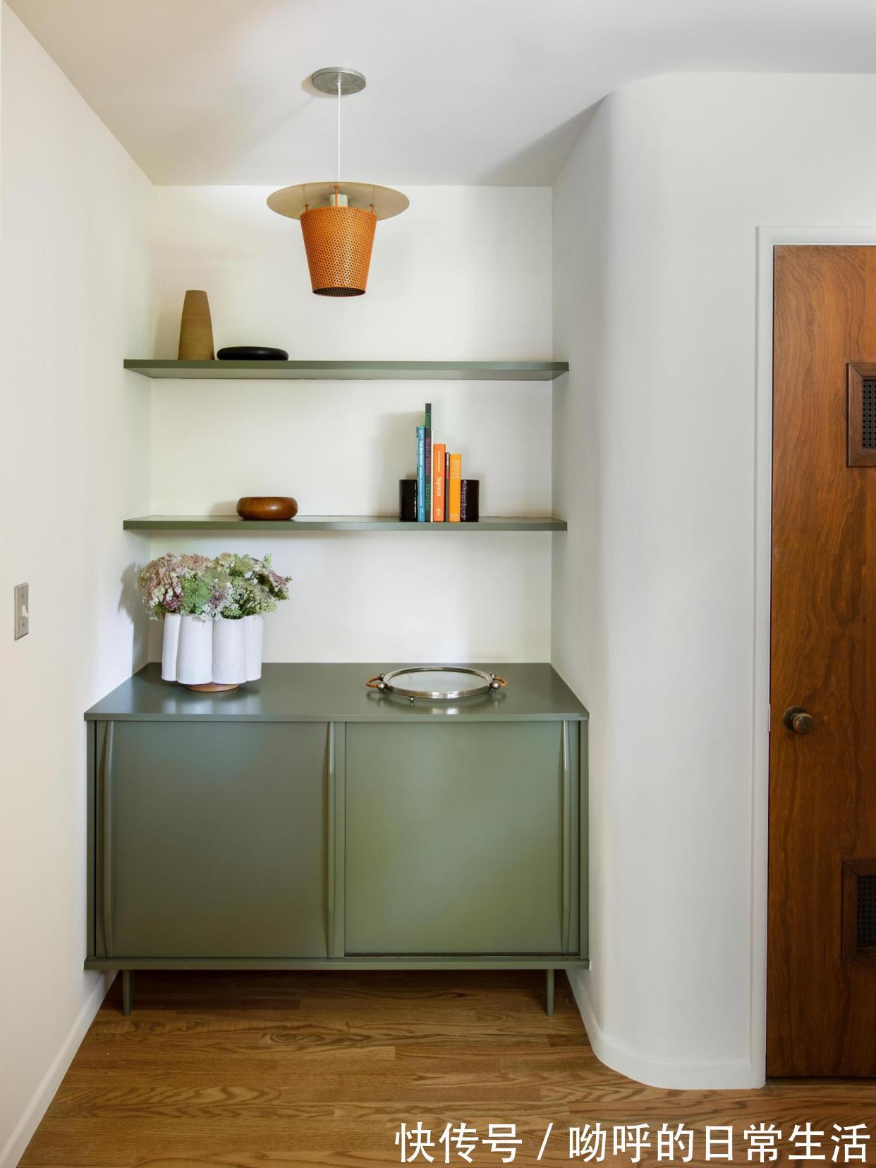 调色板|鼓手的洛杉矶之家,时间琢磨下的中世纪现代风格