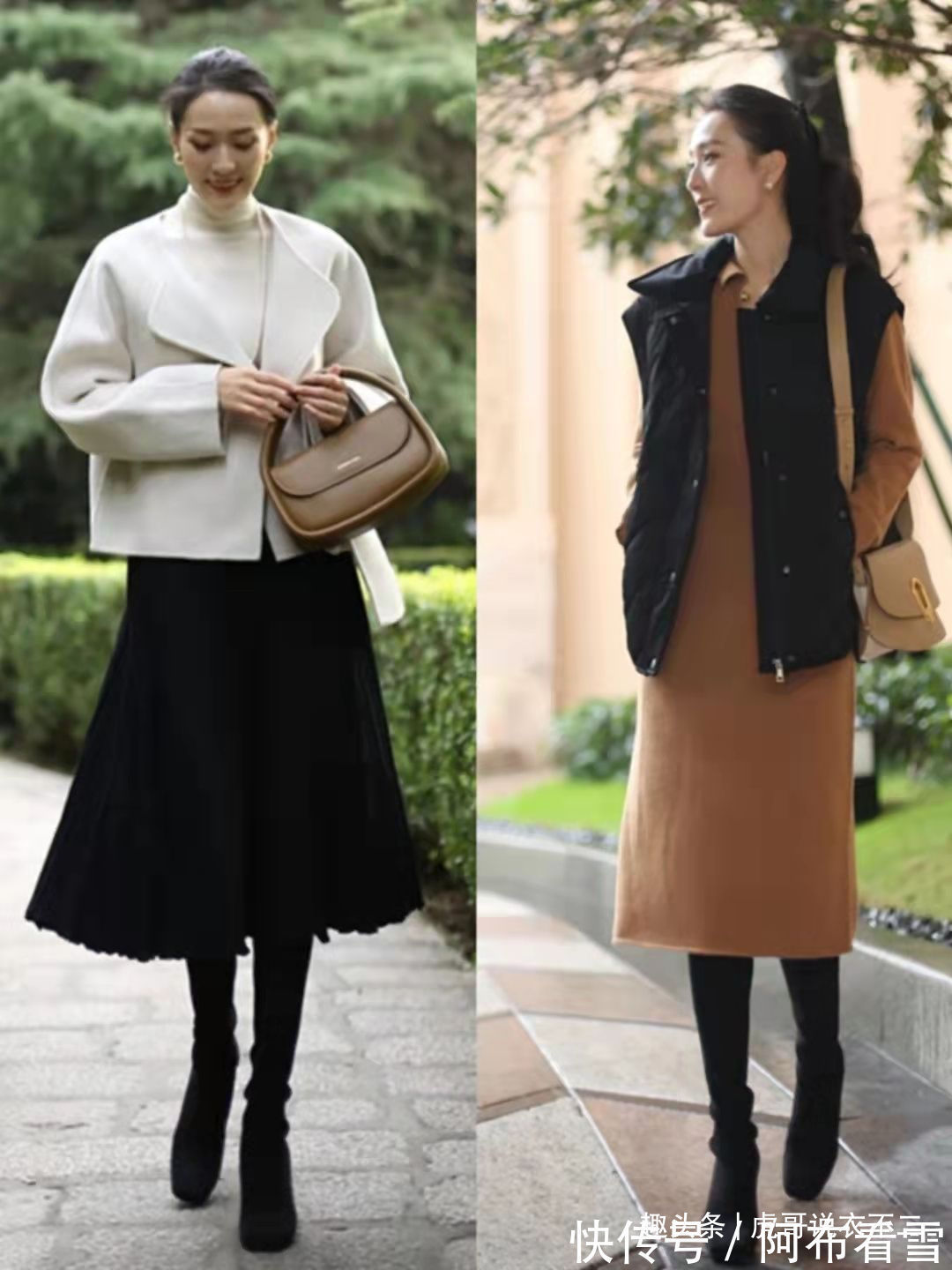 穿衣 40岁女人穿衣要保暖更要显贵,借鉴这组冬季搭配范本,美丽不冻人