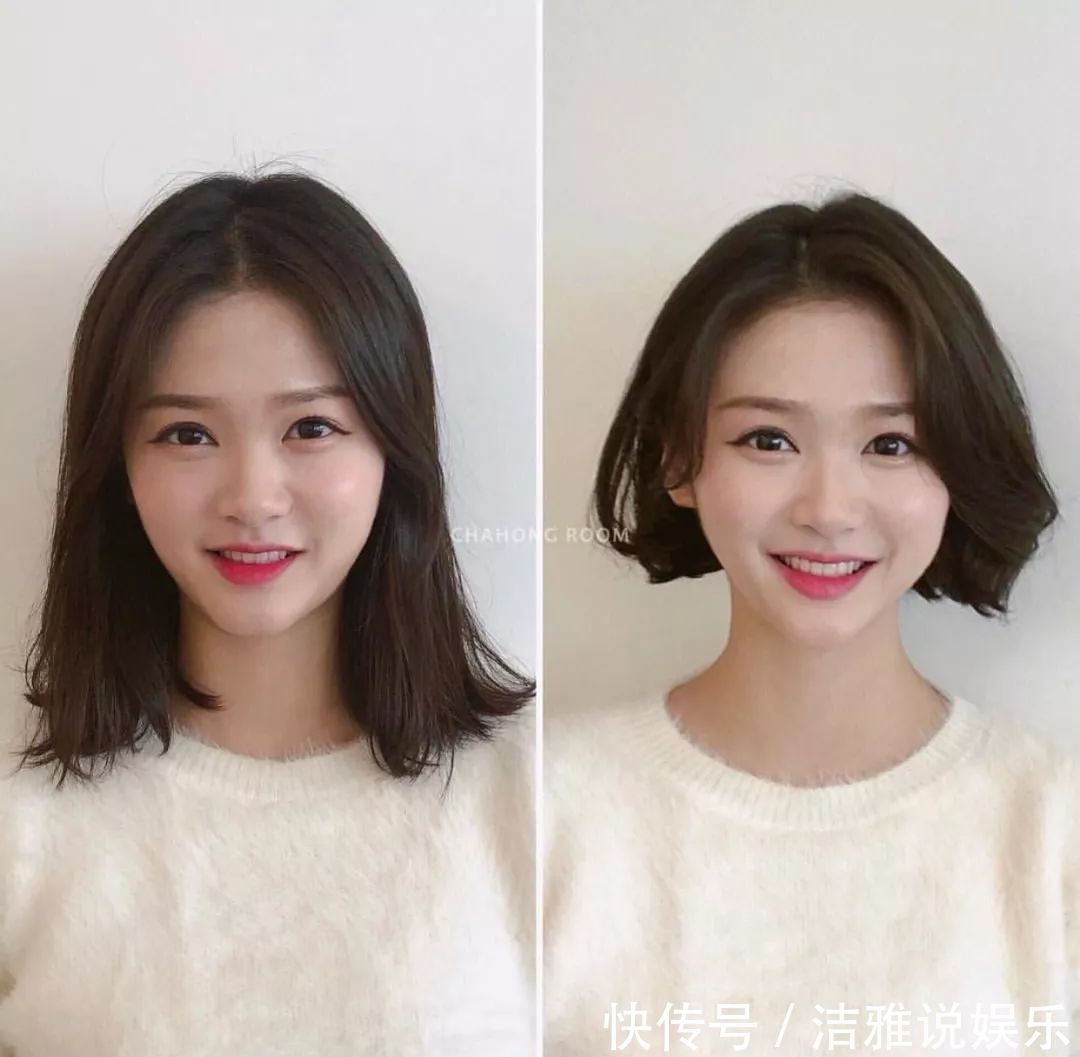 妹子|头发一剪,38变18