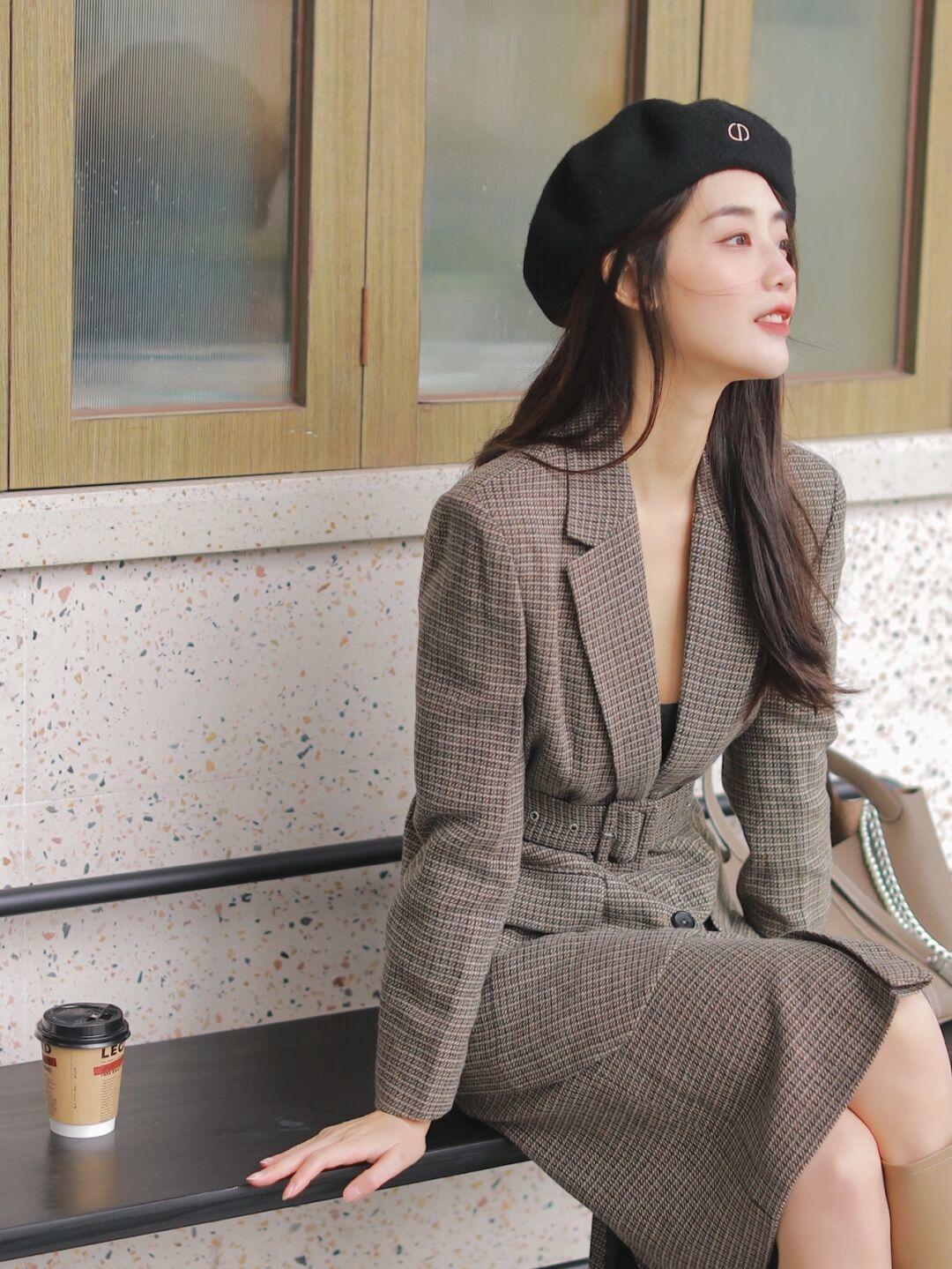 冬季 冬季穿搭没思路?快来试试这些“毛呢套装”,简约优雅还有气场