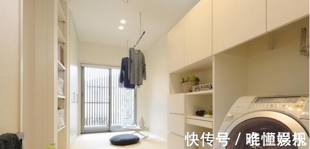 阳光房|我发现日韩家庭,用了这6个“讨巧”设计,不用1㎡也能做个洗衣房