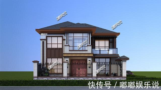 中式|河南安阳出了大老板!建新中式别墅,摆100桌酒席,真给家族长脸