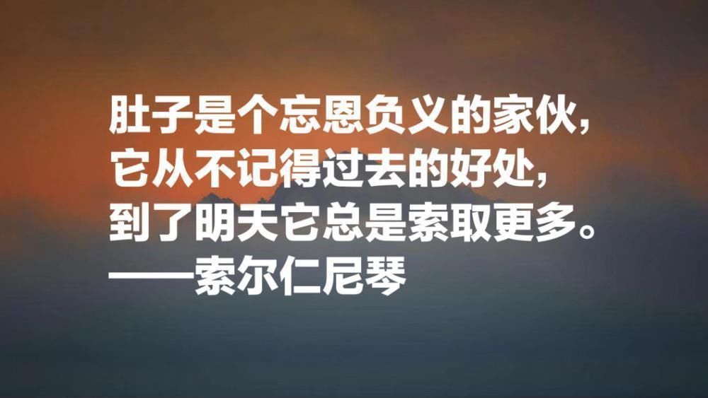 思想家$俄罗斯的良知，索尔仁尼琴十句名言，句句铿锵有力，正义感十足