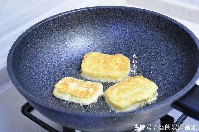 不腻|不喝油的煎馒头片,脆皮的香软的,早餐吃都清爽不腻