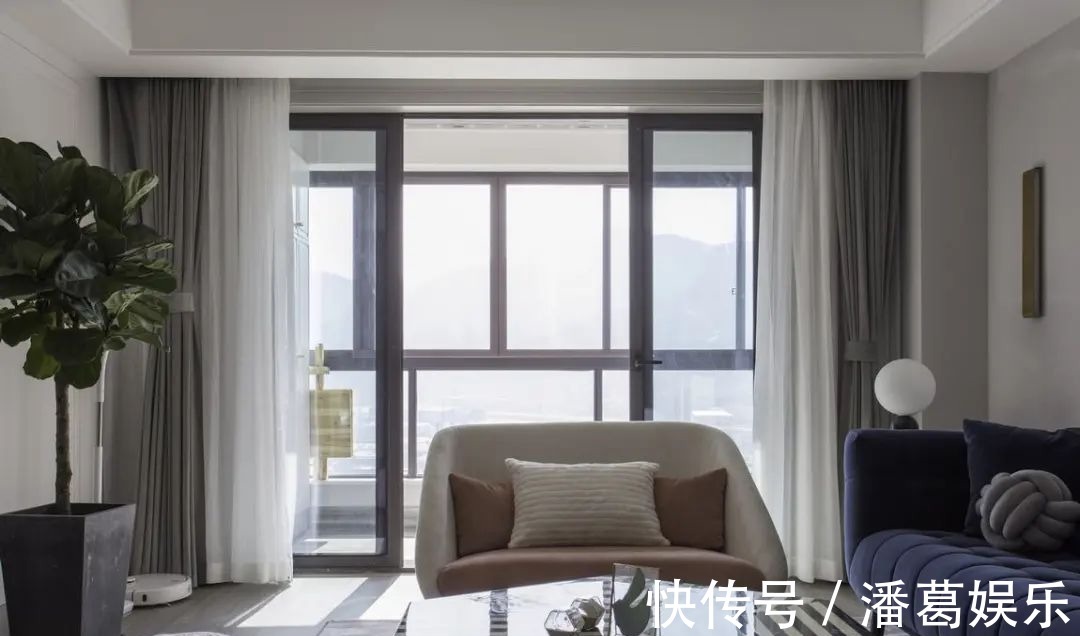 情趣|180㎡浪漫小窝,蓝与粉、灰与白,优雅情趣,轻松舒适