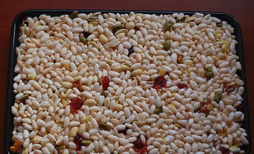  酥脆|儿时的味道——大米花糖，教你在家做，香甜酥脆，做法很简单