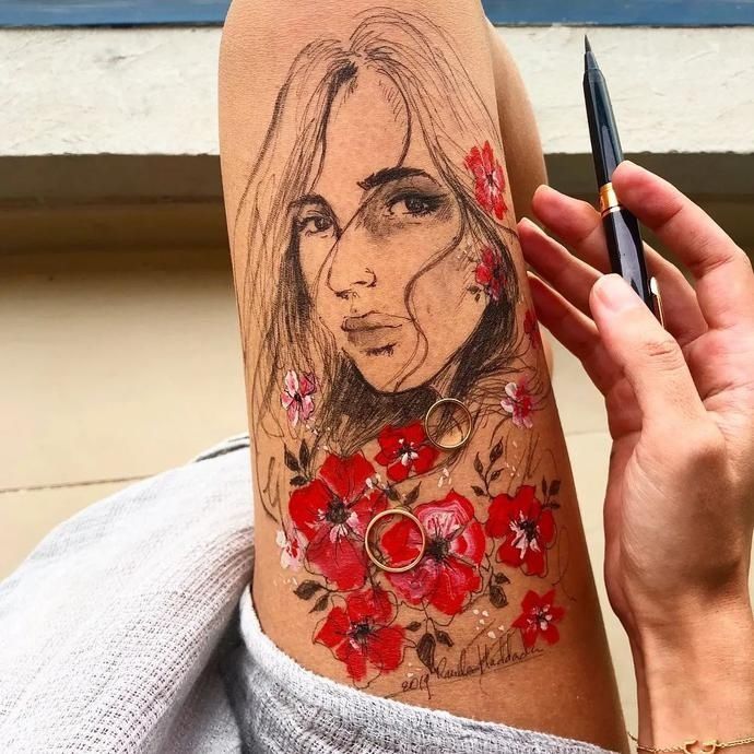 裙子|当她们掀开裙子,露出“惊艳”的大腿时,所有人都看呆了