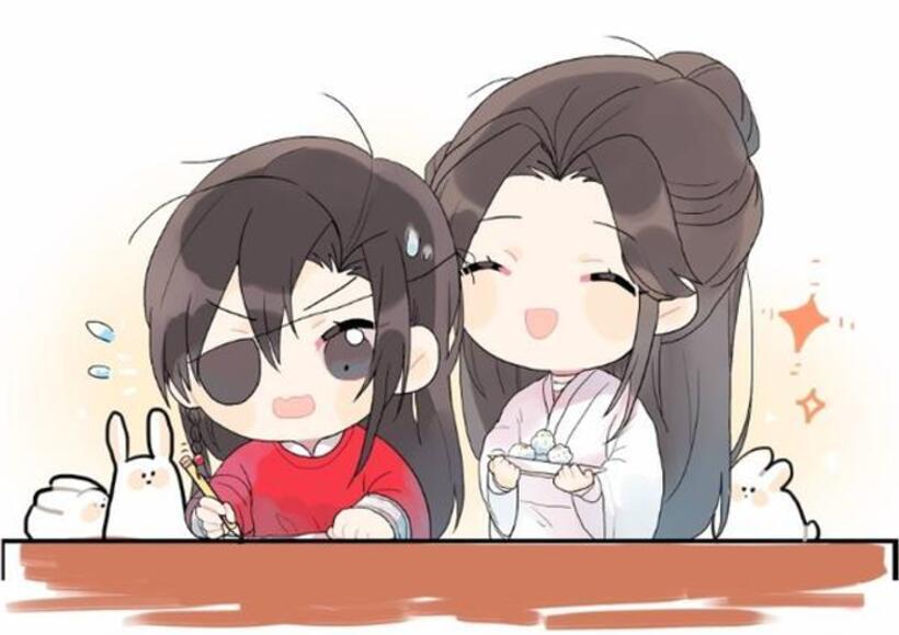 墨香家|墨香家的六大名场面,魏无羡见狗就怂,花城写字是一绝