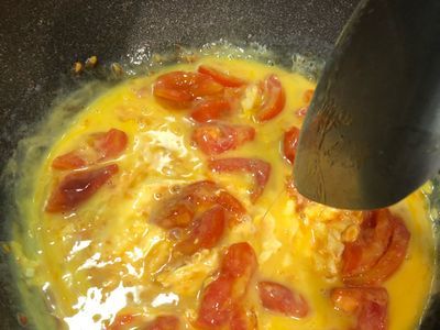 让番茄炒蛋好吃10倍的做法,独一无二,一般人不告诉他