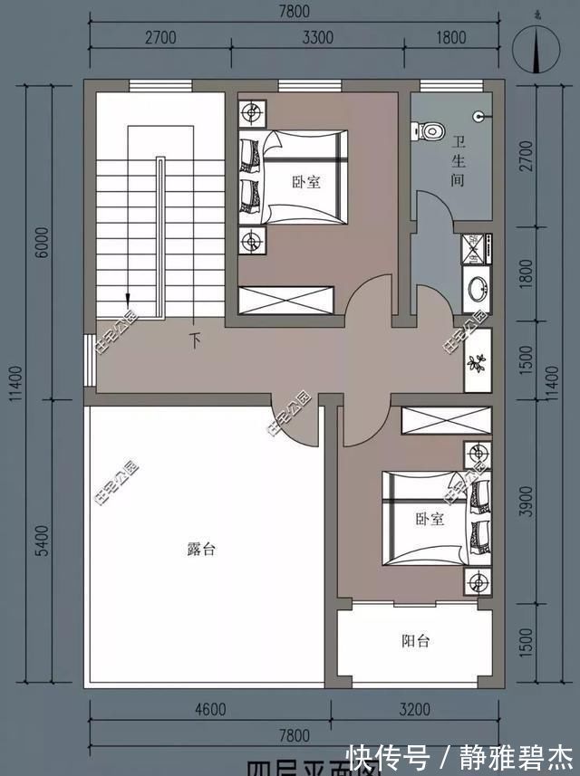 露台|农村建房位置好, 建个带商铺的户型把钱赚, 10套户型分享