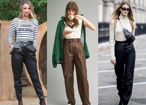 不追求甜美!深冬超火“毛衣+奶奶裤”穿搭:演绎帅气的大女人风