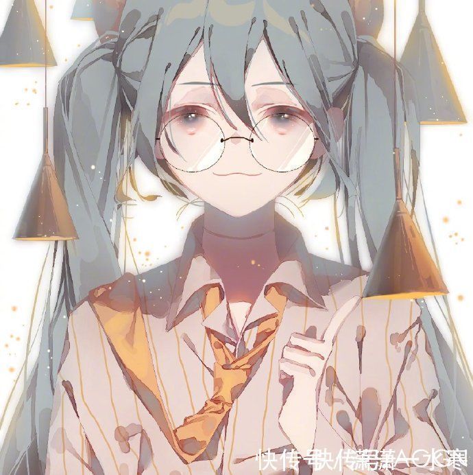 大佬|这位画师大佬的初音太适合当头像了，公主殿下表情既可爱又丰富