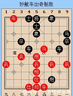 局面|妙献车出奇制胜 保中炮控制局面