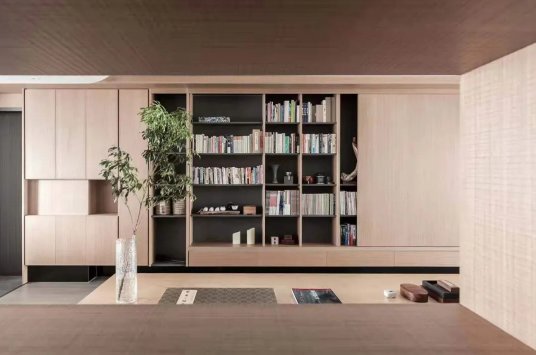 CEO视频专访:亲手打造140㎡的书香文艺空间|屋主案例| 客厅