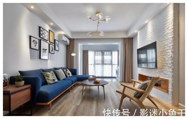 两室|110平现代简约大两室装修,跑遍了建材市场,效果一家人都很满意