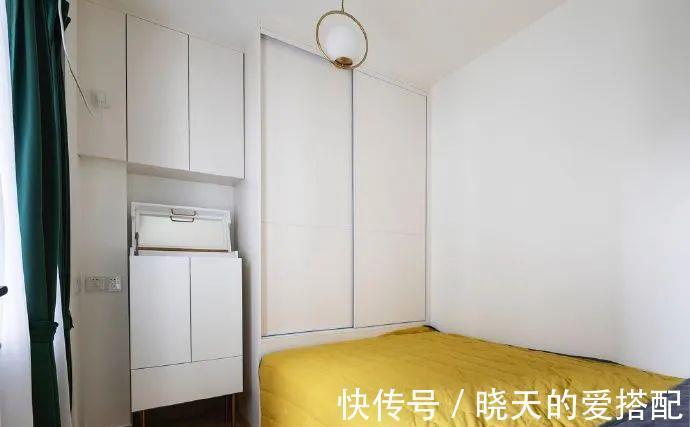 隔断|48平米超小户型,既有两居室,还通透不拥挤,厨房设计更是亮眼