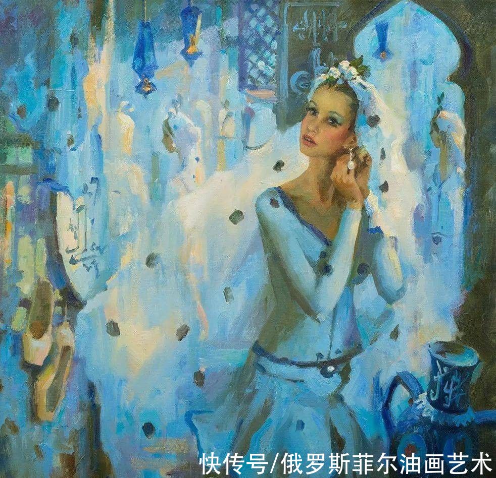 俄罗斯画家阿纳斯塔西娅·沃斯特雷佐娃漂亮油画作品欣赏