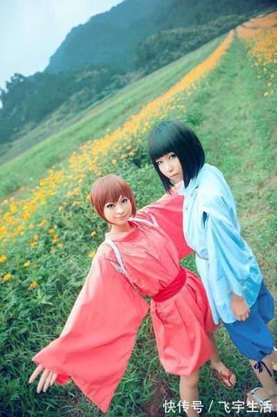 照片|女孩晒《千与千寻》COS,粉丝:画面美好如童话,背景价值一个亿