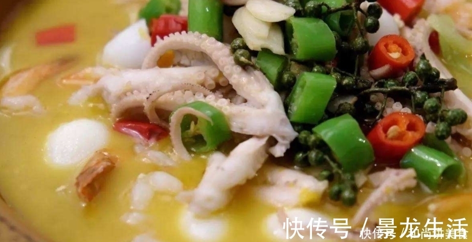 白玉菇|八爪鱼要怎么做才好吃?这道石烹酸汤八爪鱼你不容错过!