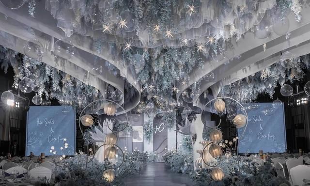 婚礼|灰蓝简约婚礼