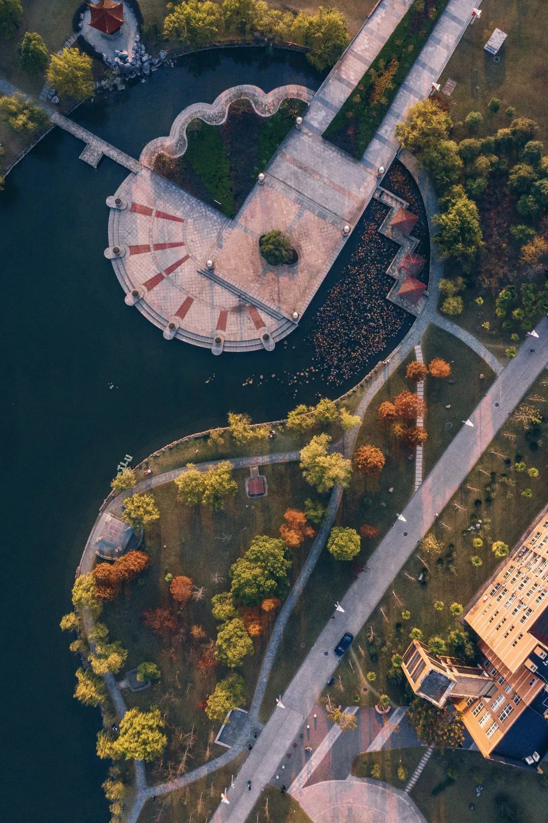 浙江水利水电学院|钱塘大学城秋景，美出圈！