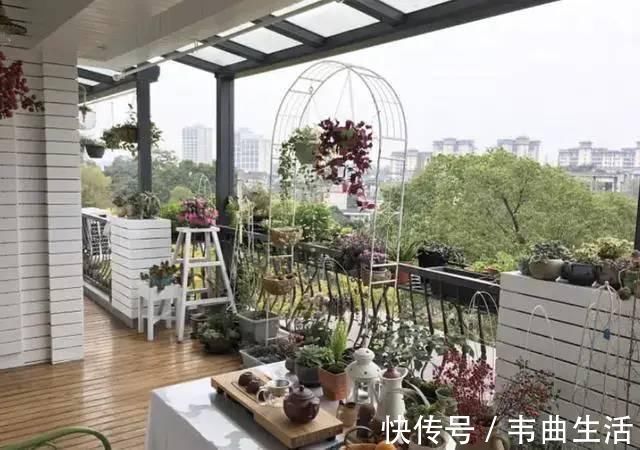 楼房|为了一个露台,坚持买了顶楼房,改造成“露台花园”美翻了