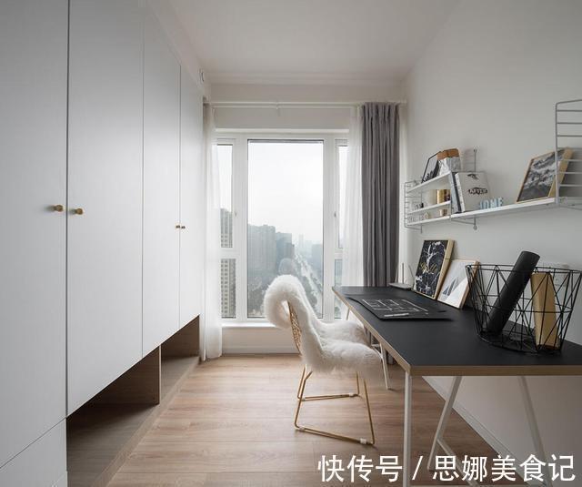 主卧|她坚持给电视墙和沙发墙互换位置,效果出来后,既大气又实用