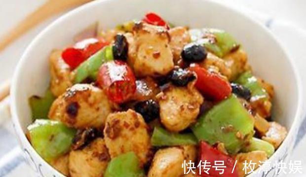 美食|美食推荐豆豉炒鸡丁、菠菜炒金针菇、豉油蒸鲤鱼、双椒炒猪肚