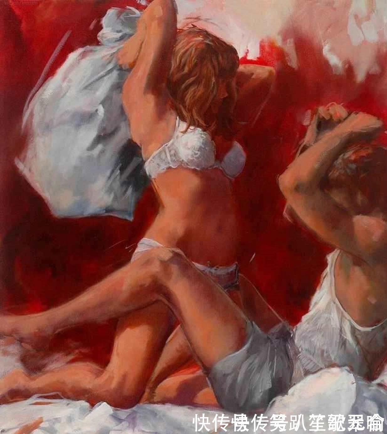 艾伦·本特利$激荡的情与爱,舞动的灵与魂——艾伦·本特利的动态绘画艺术