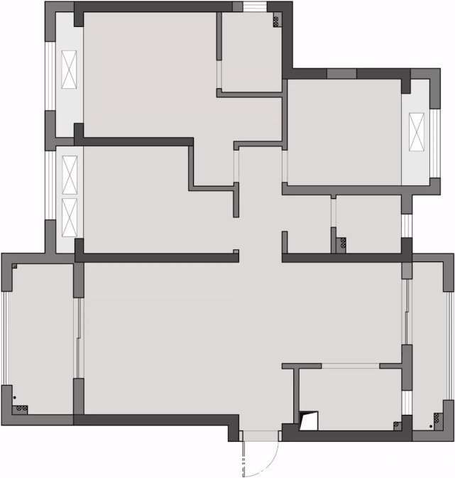 书房|125平简约风三居室，按照自己的喜好设计沉浸于这片空间