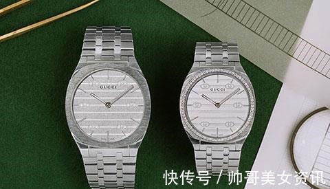 超薄 古驰发布全新GUCCI 25H系列腕表广告形象大片!