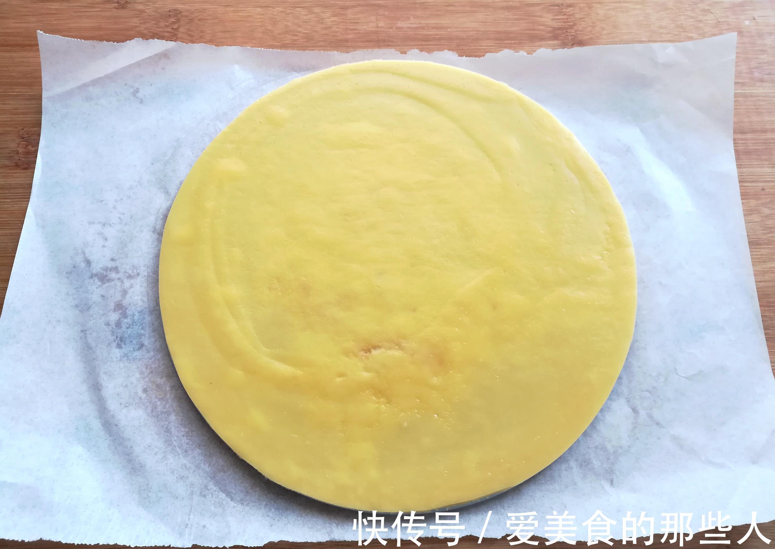 芒果|这蛋糕做法简单省事，不抹面不裱花，平底锅就能做，花费不到50元