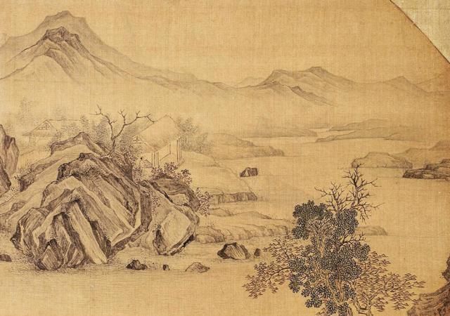 绘画#唐伯虎这幅画在美国拍卖600万,放大6倍,网友:这根本不是画!