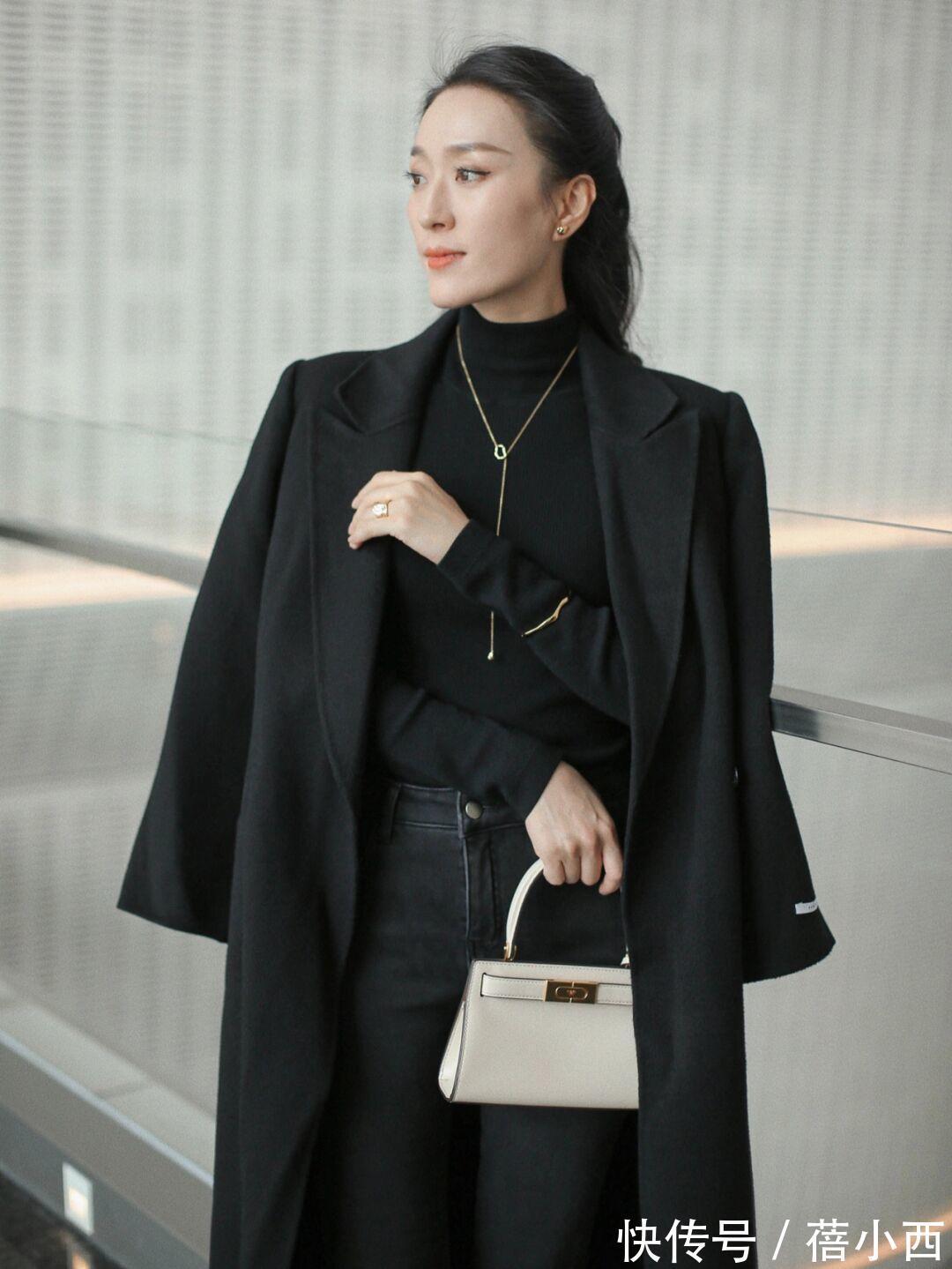 视觉效果|入冬后“大衣”别瞎买乱搭,建议配这三种, 不仅显身段还很优雅