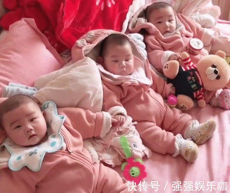 老大|老二一直拉着老三的小手不放,生怕弄丢了,网友:有想过老大的感受?