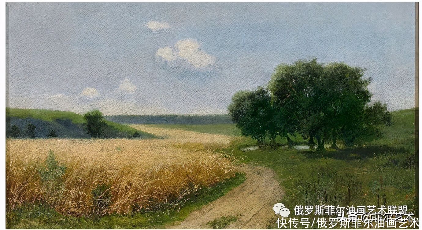 「经典作品」这风景油画是我的最爱！大气，磅礴，美醉了