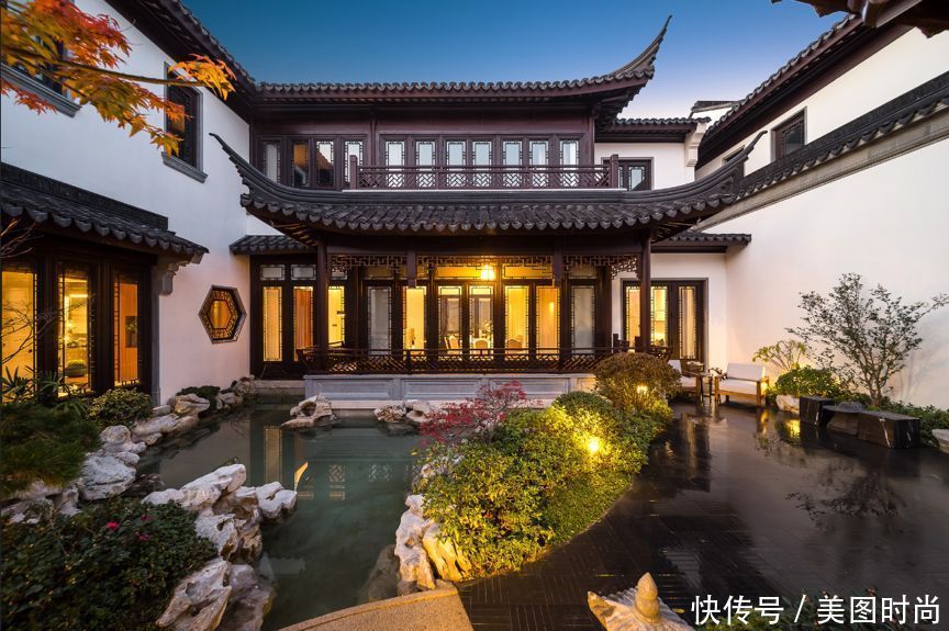 庭院设计:中式“庭院花园”才是最美的院子,每一个都美到骨子里