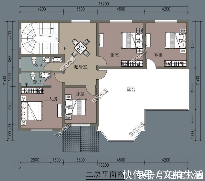 户型|农村房子这么建,传三代都不会过时,10套户型你更喜欢哪一套?