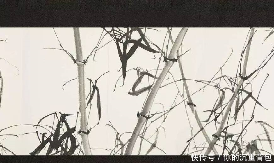 冷军的油画竹子和90后大叔池静山笔下的墨竹,你更喜欢哪个呢