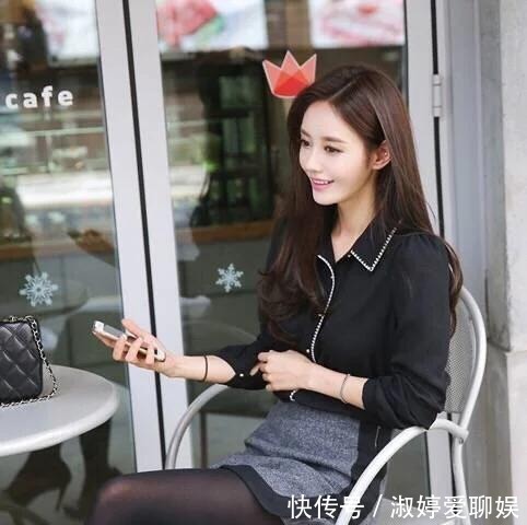 套裙|黑色套裙配黑丝,上班还是逛街皆可的穿搭!