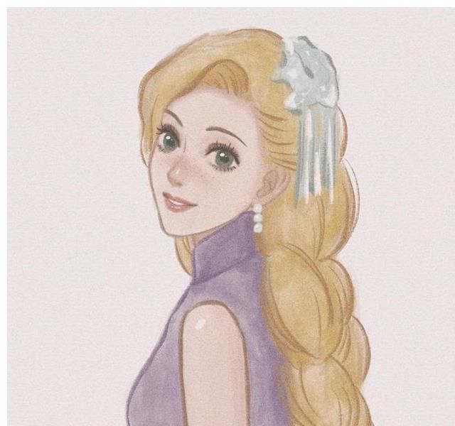 迪士尼|迪士尼公主变“民国风”,茉莉公主团扇半遮面,花木兰旗袍最特别