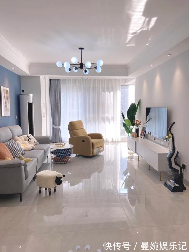 客厅|马上搬新家了,客厅把阳台打通,真明智,最爱卧室,太舒适治愈了