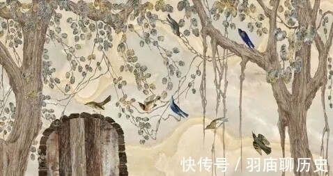 千古好诗!千古好诗!全诗只有二十八字,与陶渊明笔下的桃花源相比毫不逊色