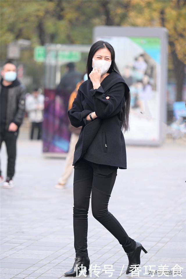 冬天的短靴，要搭配出层次感，才会显得非常高级又时髦