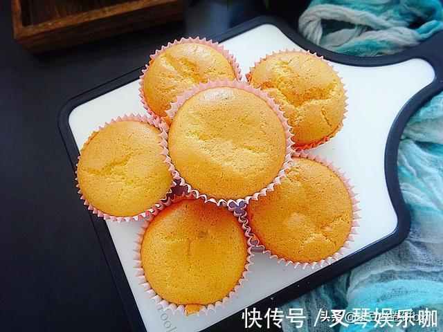 纸杯|这蛋糕方子我用了5年了,低油低糖,口感细腻热量低,好吃无压力