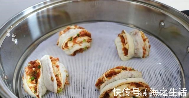包子|卷一卷,蒸一蒸,香软又多层,比包子简单,趁热两个不够吃!