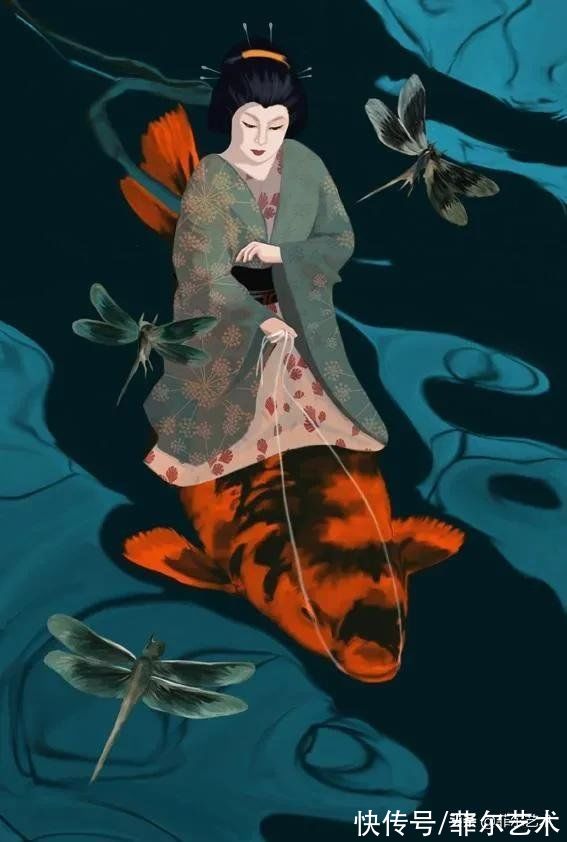 佩特里利！意大利达利亚·佩特里利超现实的、空灵的女性形象油画作品欣赏