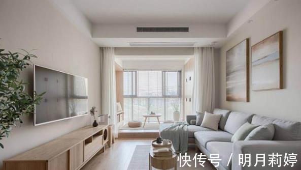 阳台|晒晒闺蜜80㎡新房,打通阳台抬高10公分,装出100㎡的视觉感!