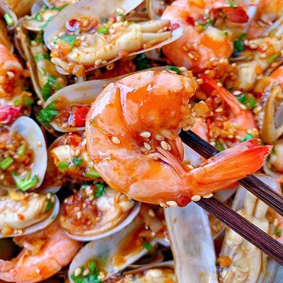 捞汁小海鲜|自制捞汁小海鲜